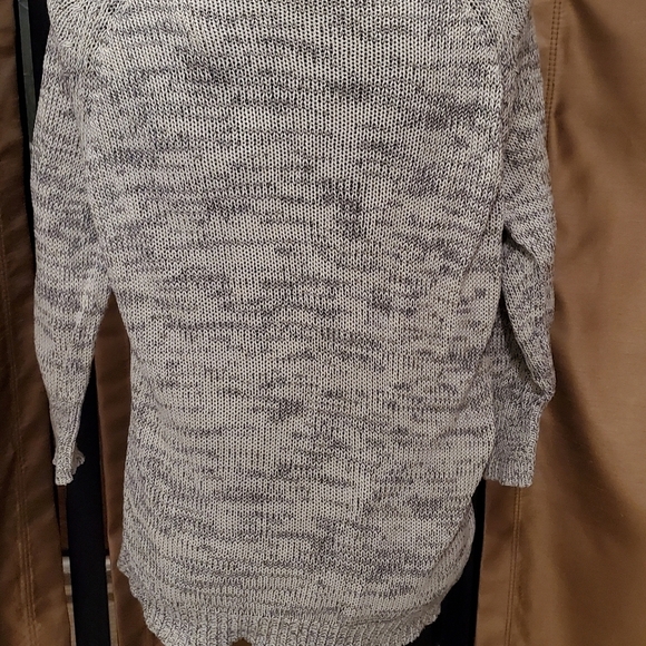 Stylus womens cardigan sweater size XL crochet knit open front - Picture 4 of 13